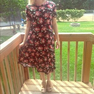 Jersey Floral Dress